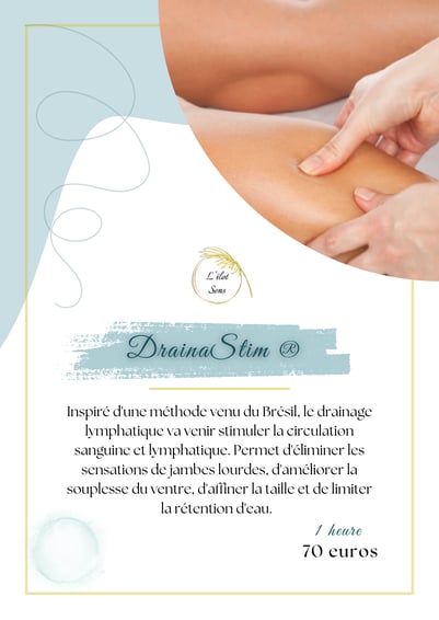 massages bien être drainage lymphatique