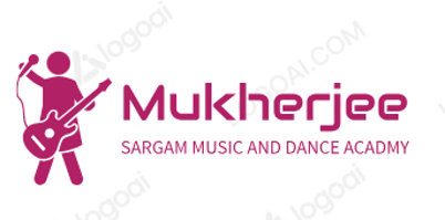 MUKHERJEE SARGAM MUSIC  AND DANCE ACADMY logo