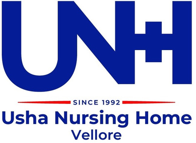 usha nursing home logo