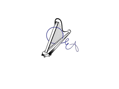 Ecole de harpe Elena Anger logo