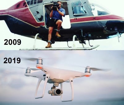 2009 - 2019 Camera and Helicopter