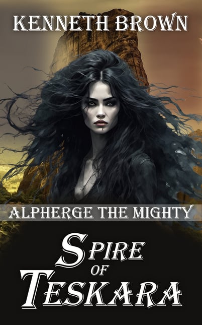 An evil mage has taken over the magical might of the Spire of Teskara. Alpherge the Mighty must help