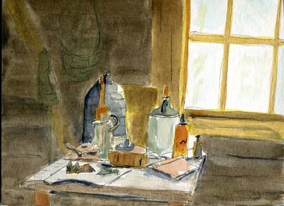 Louisiana Trapper's Cottage