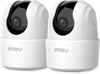 Imou 2024 Camara Vigilancia 3MP Ranger 2C(Pack-2), blanco
