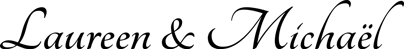 Laureen et Michaël logo