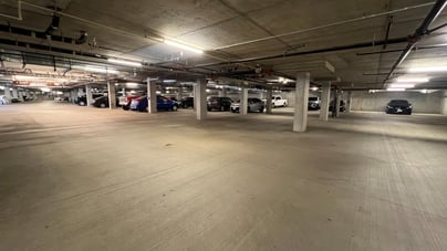 luxury apartment garage
