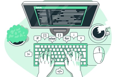 <a href="https://www.freepik.com/free-vector/code-typing-concept-illustration_10259340.htm#&position