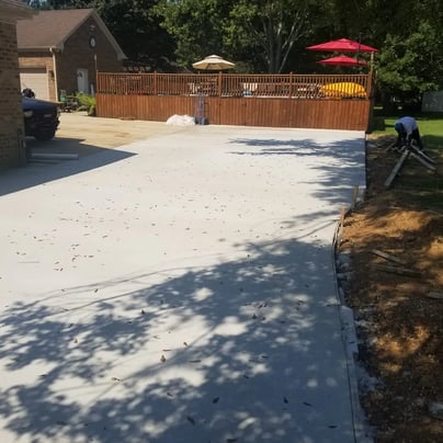 new driveway concrete contractors huntsville al