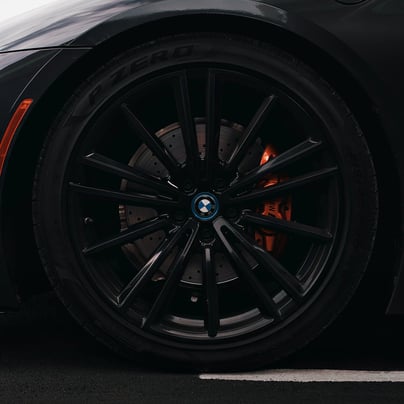 Sleek, black, and elegant BMW Coupe car photos taken at 704 Exotics in Charlotte, North Carolina.