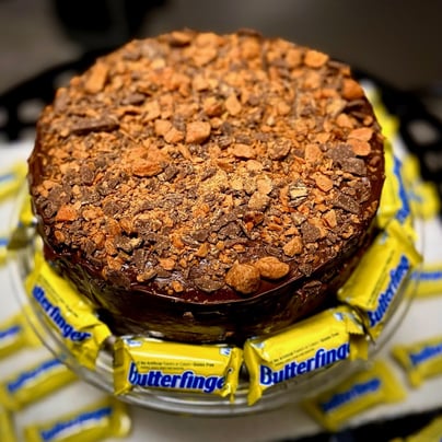 Butterfinger Cake