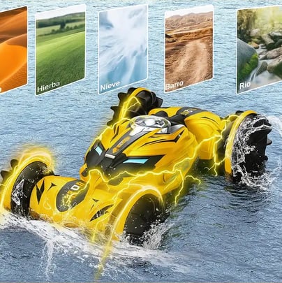 LSHSXPX Carro de Control Remoto sobre los diferentes terrenos