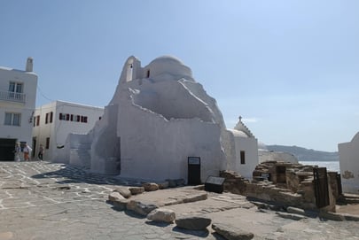 Church of Panagia Paraportiani in Mykonos
