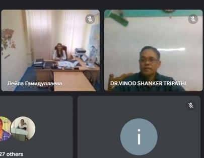 "A virtual conference by SSHIRD where a Delegate from Russia joined for the conference"'