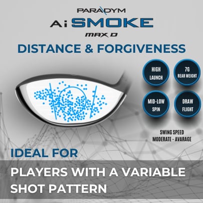 Callaway Paradym Ai Smoke - Max D Driver