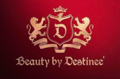 Beauty by Destinee' logo