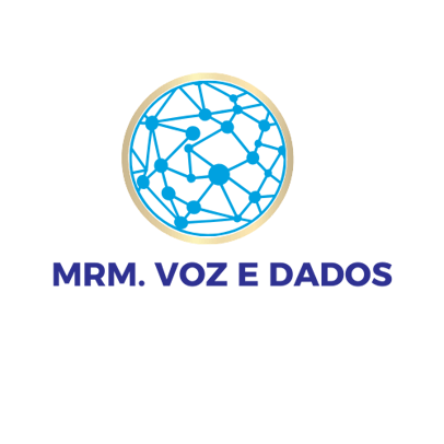 MRM. Voz e Dados. logo