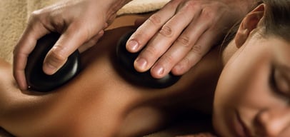 Hot stone massage at Martha Tilaar spa colombo