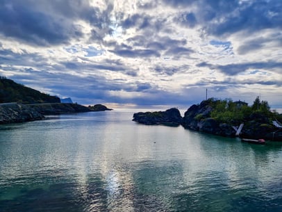 Inlet in the Northwest of Senja