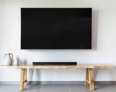 tv on the wall