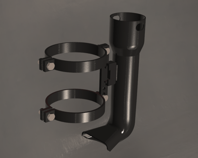 CNC Vacuum Cleaner Holder