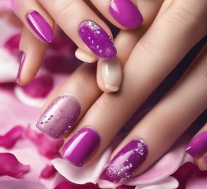 blue and white round illustration