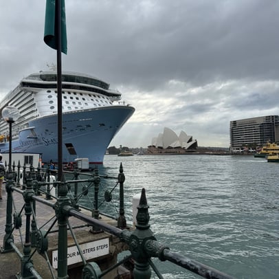 Royal Caribbean Quantum of the Seas in Sydney