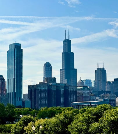 The Sears Tower in Chicago