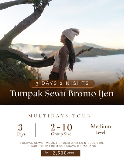 3d2n Tumpak Sewu Bromo Ijen Tour
