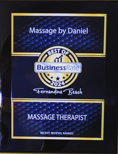 Best massage award in Fernandina Beach