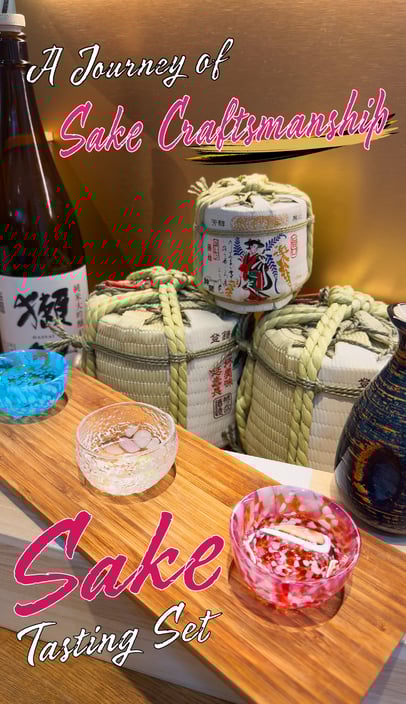 Sake Tssting set