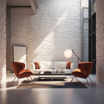 Make use of your brick walls | white painted brick wall interiors