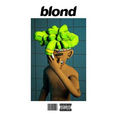 'r' in frak ocean's blonde