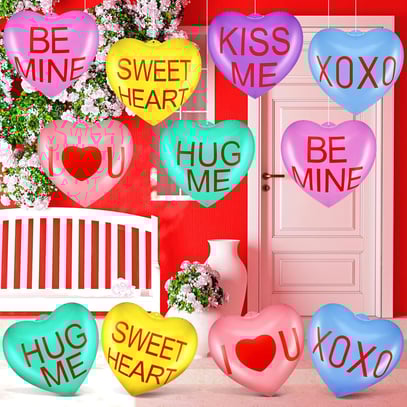 inflatable Valentine sayings
