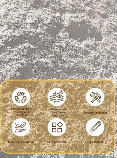 waterproof and fireproof soft flexible stone wall panels
