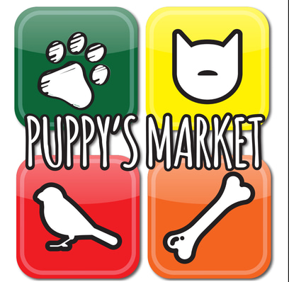 Puppy's market logo