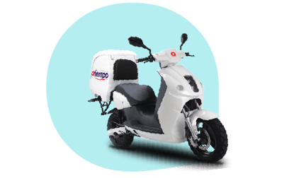 Moto para servicio de gestoría en Montevideo - Atiempo Group