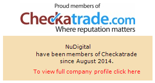 NuDigital proud member of Checkatrade image