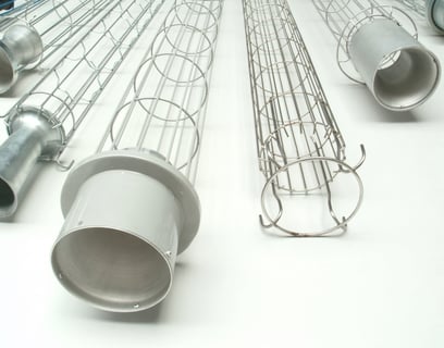 Filter bag cages