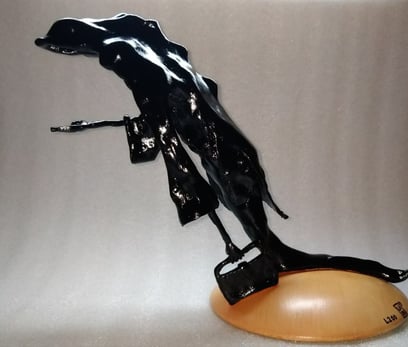 sculpture représentant la mort