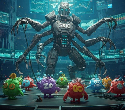 S&P 500 como líder do mercado de açõe