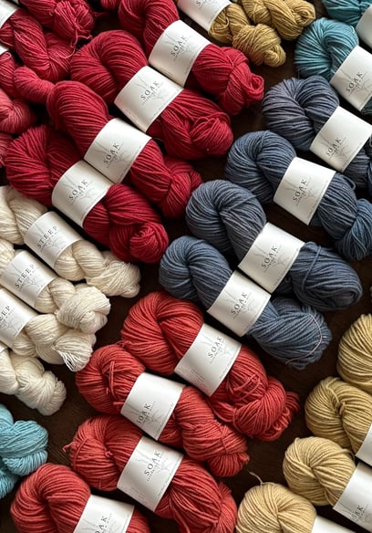 Front page photo of yarn