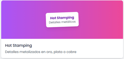 Tarjetas de presentación impresas en papel couche brillante