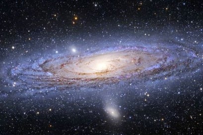 a spiral galaxy galaxy with a spiralle and stars