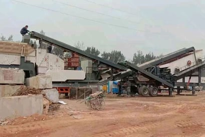 Mingyuan mobile crusher plant, mobile stone crushing plant, complete stone crushing plant for sale, mobile crusher plant