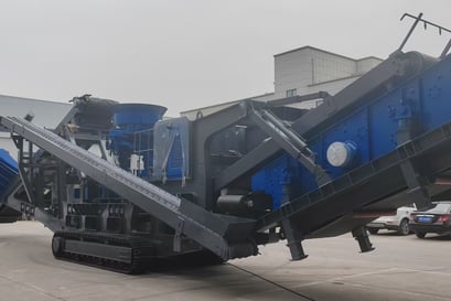 Mingyuan track mobile stone crusher for sale, crawler mobile crushing plant price, crawler mobile crushing station price