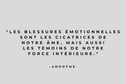 a quote from an unknown person about emotions and emotions