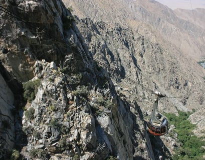 Palm Springs, CA - Aerial Tramway up San Jacinto mountain