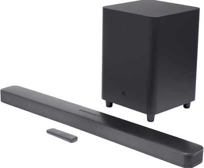 JBL Bar 5.1 - Soundbar with Built-in Virtual Surround, 4K and 10" Wireless Subwoofer