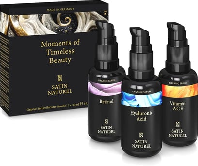 Satin Naturel kit 3 serums anti-envejecimiento