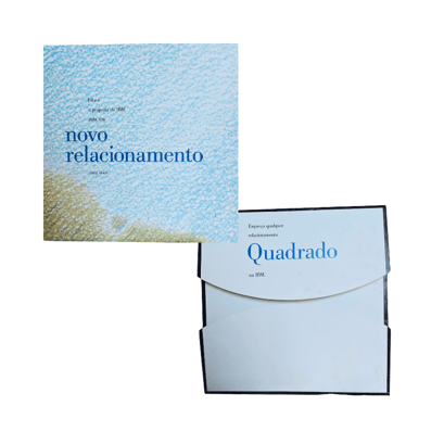 Mala direta para endomarketing da IBM criada por jorgeredator.com.br.